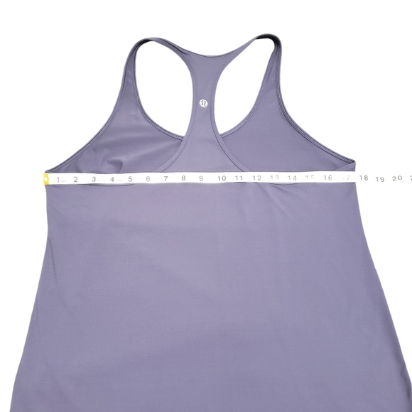 Lululemon Cool Racerback Tank Top Purple Fog Sz 6 - Picture 5 of 6